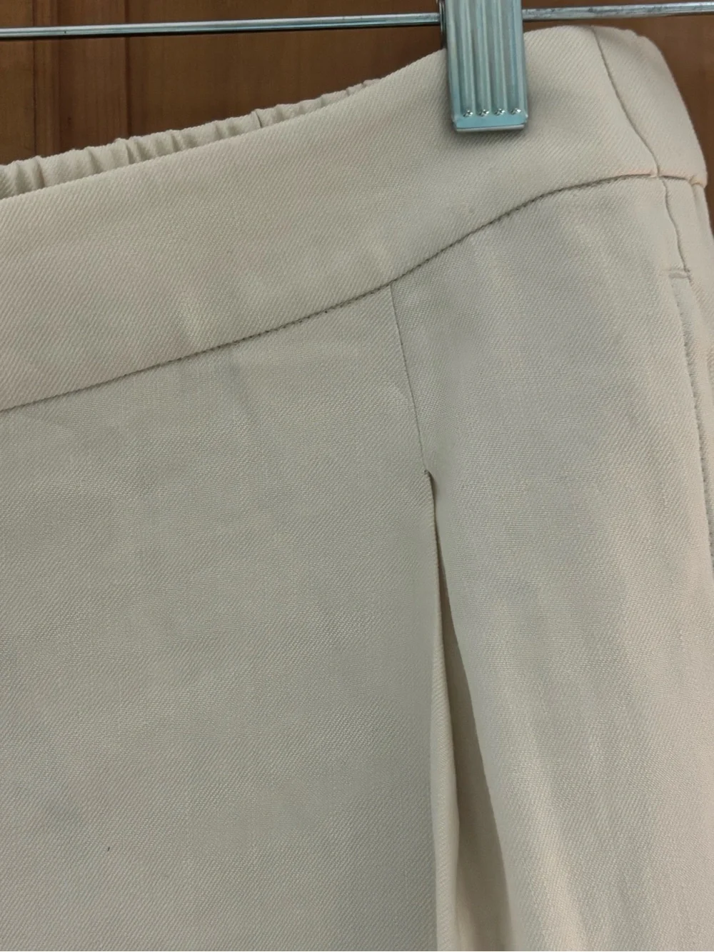 AYR The Al Fresco Linen Blend Pants Ivory Ecru
